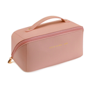 Necessaire Organizadora Feminina para Viagem em PU Premium | Porta Maquiagem e Cosméticos – Skin Glow