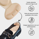 Par de Palmilhas Protetor Calcanhar Para Sapatos Sapatilha 35 ao 39