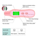 Inteligente Analisador De Umidade, Óleo Da Pele Elasticidade