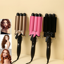 Prancha Triondas Ondulador Formador Triplo 22mm Modelador de Cachos Onda Cabelo Cerâmica Para Longo E Curto 200