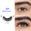 Cílios Postiços Naturais Reutilizáveis SACE LADY – Efeito Volume Natural sem Cola | Skin Glow