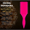 Escova Finalizadora para Cachos Beauty Flash | Definição Perfeita Sem Frizz – Skin Glow