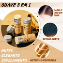 Bastão de Cera para Cabelo Anti-Frizz Frizzy Hair Tidying Creme Suavizante Styling Stick de Cera Pente incluído