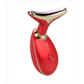Massageador Facial e de Pescoço LED com Aquecimento e Vibração Rejuvenescedora Anti-Rugas – Skin Glow